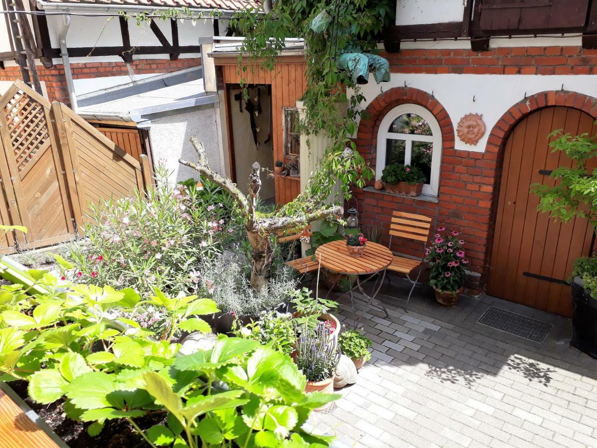 Apartment Zeitreise Quedlinburg Exterior foto